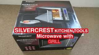 SILVERCREST KITCHEN TOOLS Microwave with Grill FROM LIDL [upl. by Annot]