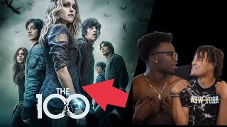 The 100 Trailer REACTION [upl. by Ahsinar524]