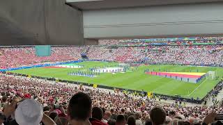 UEFA EM 2024  Deutschland  Ungarn  ungarische Nationalhymne [upl. by Aserat136]