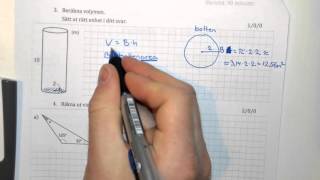 Lösningsförslag till prov i geometri och lite algebra [upl. by Dallas]