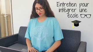 ENTRETIEN pour intégrer une ECOLE Questions types Réponses Astuces [upl. by Finnie141]