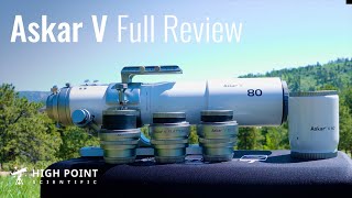 Askar V Modular Refractor Full Review  High Point Scientific [upl. by Perkin]