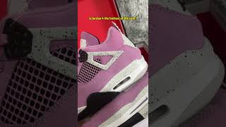 Wmns Air Jordan 4 Retro ‘Orchid’ detailed look from Correctkickz shorts jordan4 sneakers [upl. by Adnoved]