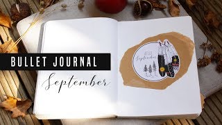 Bullet Journal MAGYAR 2018 Szeptember DIY [upl. by Alram219]