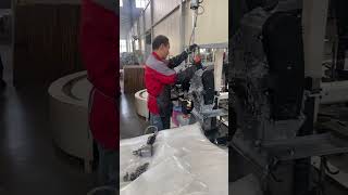 Engine Assembly is b Engine Assembly is being packed  Engine Manufacturer [upl. by Lynnell]