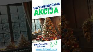 🎄 Novogodišnje jelke na akciji Jelke NovogodišnjaDekoracija Akcija Sniženje klikplusonline [upl. by Jaeger116]