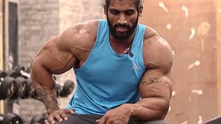 The Beast Nitin Chandila  Bodybuilding Ultimate Motivation [upl. by Adaiha]