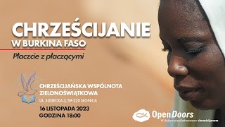 16112023  Czwartek  Nabożeństwo z OpenDoor  Online [upl. by Reade]