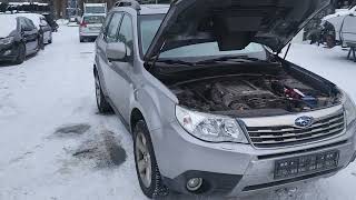 SUBARU FORESTER III 08r 20 D EE20Z EE20ZLDZLB C6Z [upl. by Fanchette]