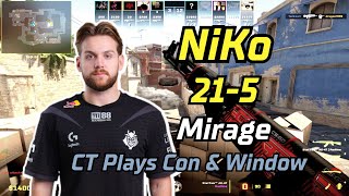 CS2 POV  NiKo 215 Mirage  FACEIT Ranked  March 3 2024 cs2 demo g2 pov [upl. by Azile]