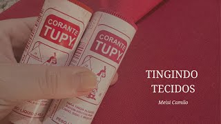 TINGINDO TECIDOS [upl. by Adlog]