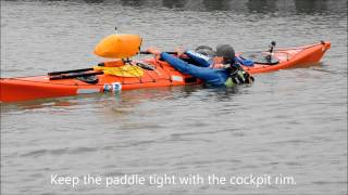 NORTHSEAKAYAK  The Paddle Float Self Rescue [upl. by Akcimat]