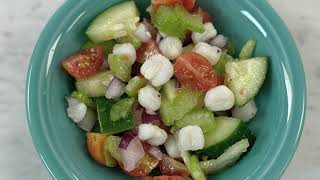 Not Our Destiny Recipe Series Hominy Salad [upl. by Pratt]