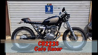 honda CB223S CafeRacerStyle [upl. by Nneb]