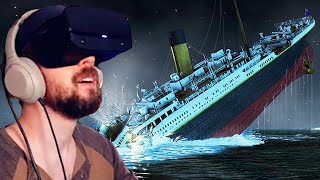 Experiencing The Titanic Sinking In VR [upl. by Enelie]