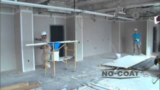 Why NOCOAT drywall corner finishes faster and easier than metal bead [upl. by Neelrak]