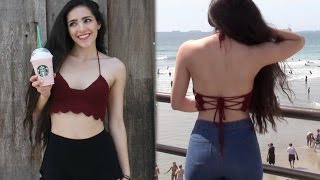 DIY Maroon Scalloped Crochet Top [upl. by Malvina219]