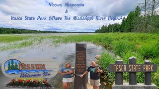 Nisswa MN amp Itasca State Park Where the Mississippi River Begins [upl. by Koo64]