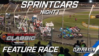 Sprintcars  Grand Annual Sprintcar Classic Night 1  Warrnambool  19th Jan 2024  ClayPerView [upl. by Nnaesor]