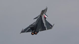 Rafale Solo Display 2023 Demo  La Ferté Alais [upl. by Ynney]