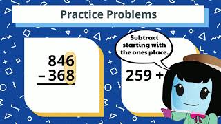 Addition and Subtraction Within 1000  3rd Grade Math 3NBT2S12 [upl. by Auqinom]