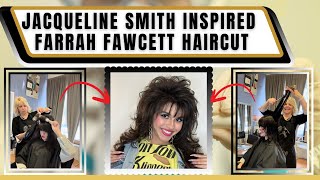 Transform Your Look With the 80’s Model The Farrah Fawcett Haircut  coach kimmy [upl. by Mata]