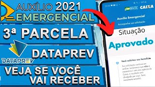 LIBERADO CONSULTA DA 3ª PARCELA DO AUXÍLIO EMERGENCIAL DATAPREV  VEJA SE VOCÊ VAI RECEBER [upl. by Boonie617]