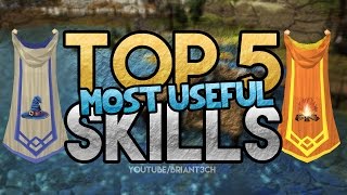 Runescape  TOP 5 Most Useful Skills In Rs  Rs3 2015 Commentary [upl. by Michelle]