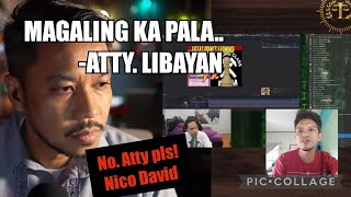 NAGALIT NA ATTYLIBAYAN  NIC0 DAVID  ISSUE [upl. by Cavallaro969]