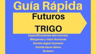 GUIA RAPIDA FUTUROS TRIGO [upl. by Nayllij]