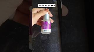 Derma co 10  niacinamide serum review skincare shorts youtubeshorts skincareroutine trending [upl. by Acissehc867]