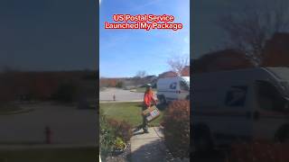 Delivery Person Launches My Package amazon [upl. by Grosz]