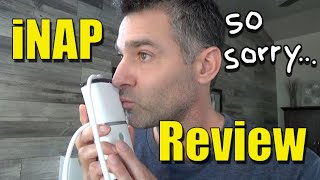 iNAP Product Review for Obstructive Apnea Treatment CPAP Alternative if you HATE CPAP [upl. by Phillane]