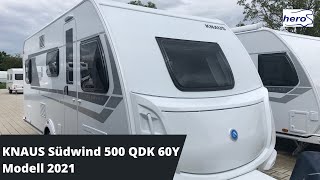 KNAUS Südwind 500 QDK 60 Jahre Modell 2021 [upl. by Anawt698]