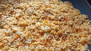 Carrot RiceSimple amp Tasty Grinded carrot recipe for kids Lunch Box  7 [upl. by Marline]