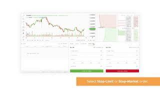 How to place a Stop Order on NiceX Exchange [upl. by Eselahc]