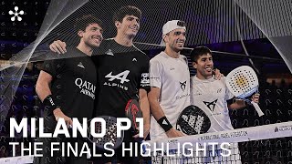 Milano Premier Padel P1 Highlights day 7 men [upl. by Yearwood290]