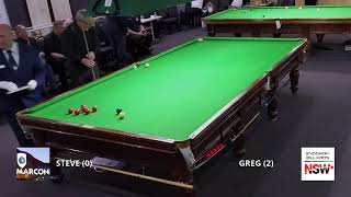 Steve Fabian vs Greg AghayanNSW Intermediate Snooker Event 112072024 [upl. by Kent]