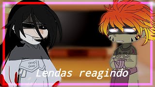 •Lendas Japonesas e Lendas Brasileiras reagindo a lendas do mundo•gacha club [upl. by Philemon]