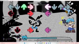 Nathaniel Playing Pibby Oswald Corrupted Oswald FNF MOD [upl. by Ikairik]