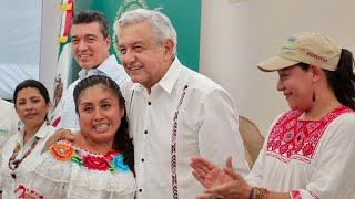 Sembrando Vida asamblea ejidal desde Ixtapangajoya Chiapas [upl. by Secilu]