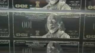 100 Dollar Bill Production Process Bureau of Engraving and Printing Presses use StrongArm [upl. by Hsirap]