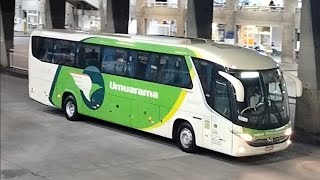 Movimento de Ônibus 35  Itapemirim Princesa do Norte Viação Umuarama Guerino Gontijo [upl. by Camm893]