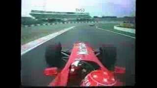 Schumacher vs Hakkinen 2000 Suzuka onboard [upl. by Anecuza274]