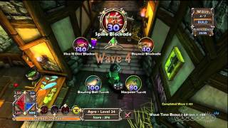 Dungeon Defenders  Clear the Halls Gameplay Video Xbox 360 [upl. by Kennett]