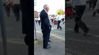 Ballygelly Accordion Band Black SaturdayBallymena 2024 [upl. by Tronna553]