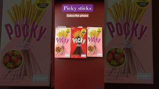 Sukhveer Singh try pocky sticks review sweet viral like subscribe ✨❤️🍫🥢🍓 [upl. by Tomas]