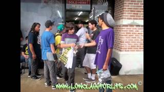 Low Class Clothinng at Creature Skateboards signing at Kingpinz Skate Shop [upl. by Suu]