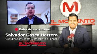 EntrevistaExclusiva con Salvador Gazca Herrera Coordinador General Comercial de Fonacot [upl. by Eciened]