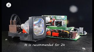 UHP 200w FOR DIY 2K PROJECTOR [upl. by Nnylrac]